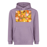 Lavender fall pumpkin background Heavyweight Hoodie - AdoDesignShop