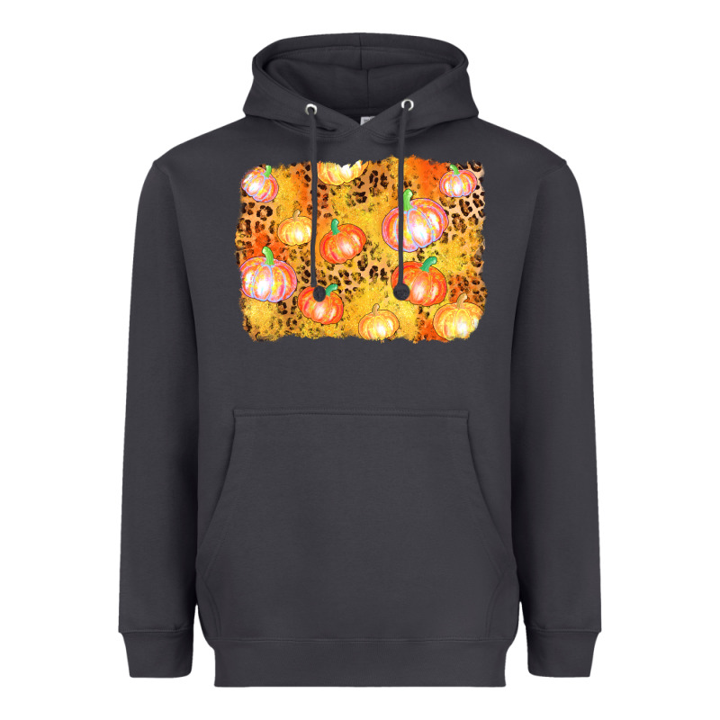 Fall Pumpkin Background Heavyweight Hoodie by AdoDesignShop | Teevron