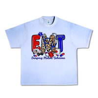 Grape Ice emt emergency medical technician Urban Heavy Tee - Zillion Design Studio