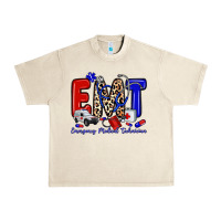 Sandshell emt emergency medical technician Urban Heavy Tee - Zillion Design Studio