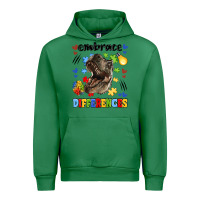 Emerald embrace differences Urban Hoodie - LillyAllenDesigns