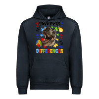 Navy embrace differences Urban Hoodie - LillyAllenDesigns