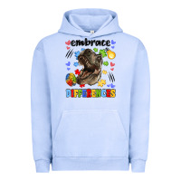 Pigment Grape Ice embrace differences Urban Hoodie - LillyAllenDesigns