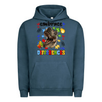 Pigment Midnight Navy embrace differences Urban Hoodie - LillyAllenDesigns