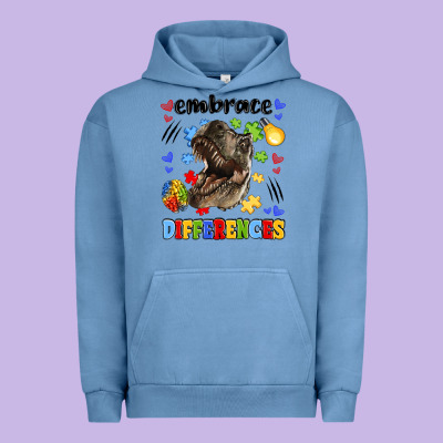 Embrace Differences Urban Hoodie Designed By Lillyallendesigns