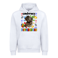 White embrace differences Urban Hoodie - LillyAllenDesigns