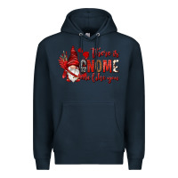Navy there is gnome one like you Premium Hoodie - NancyCooperArtShop