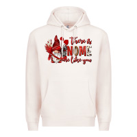 Pale Pink there is gnome one like you Premium Hoodie - NancyCooperArtShop
