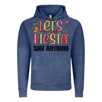 Vintage Denim lets fiesta san antonio Vintage Hoodie - JahusDesignShop
