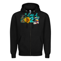 Black western sunflower class of 2023 Zipper Hoodie - AdoDesignShop