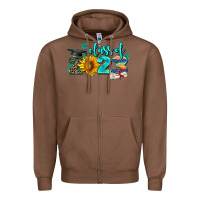 Chestnut western sunflower class of 2023 Zipper Hoodie - AdoDesignShop