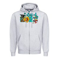 Heather Grey western sunflower class of 2023 Zipper Hoodie - AdoDesignShop