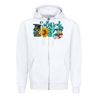 White western sunflower class of 2023 Zipper Hoodie - AdoDesignShop