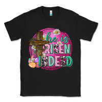 Black he is risen indeed easter Classic Tee - Neo Western