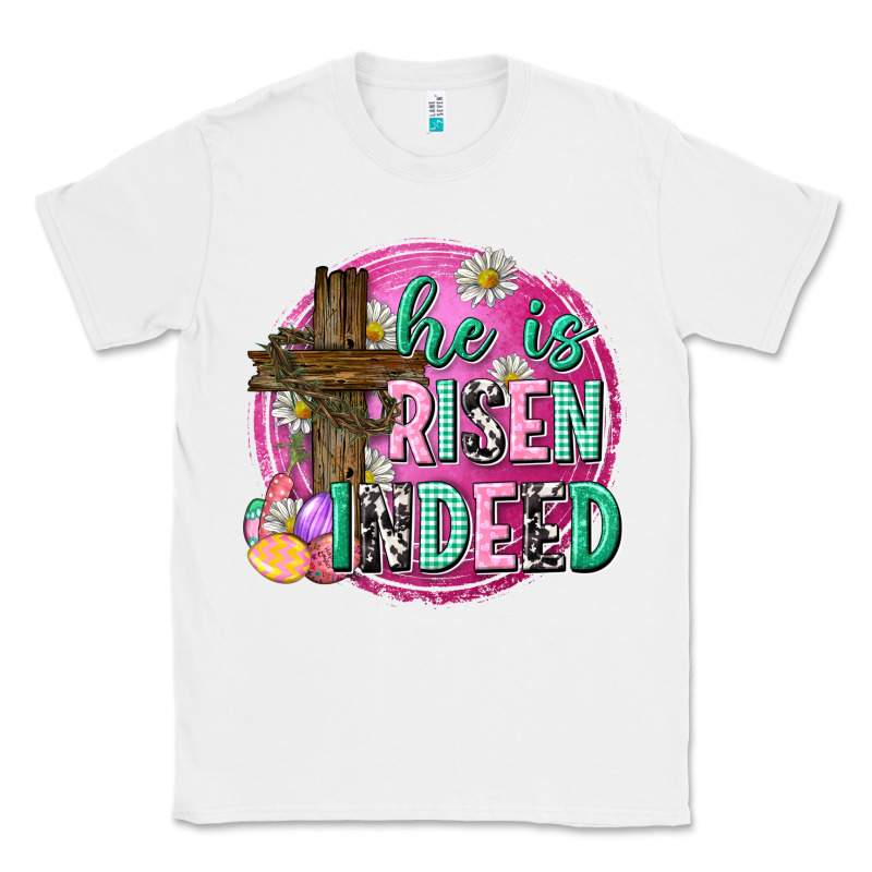 He Is Risen Indeed Easter Classic Tee by Neo Western | Teevron