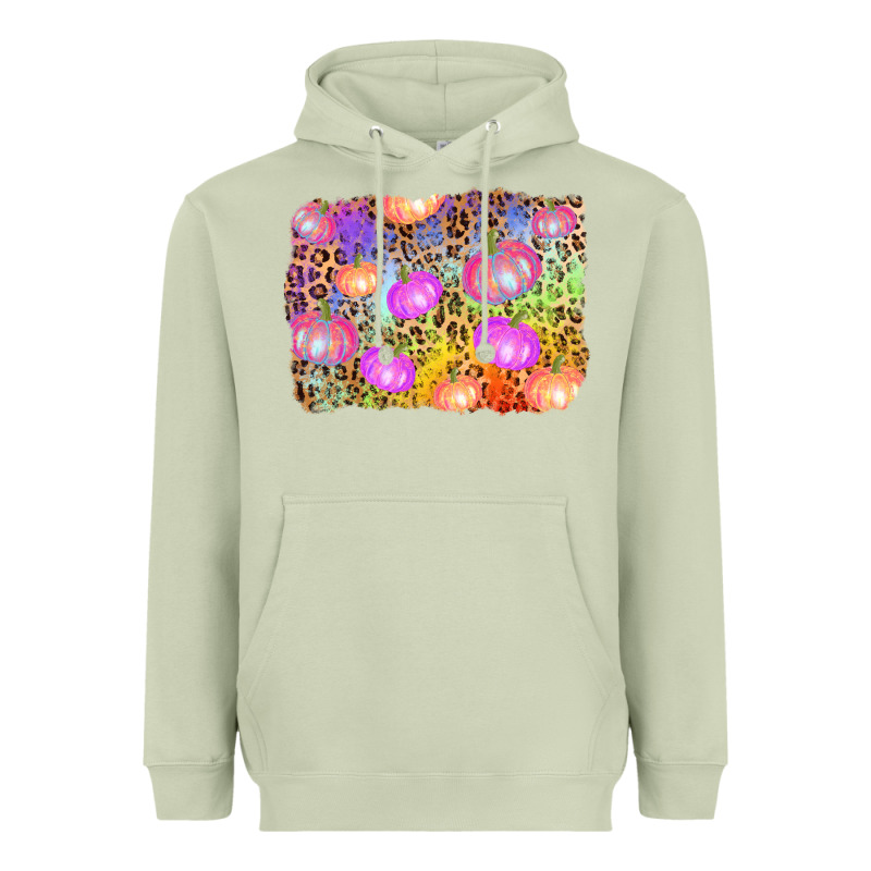 Colourful Pumpkin Background Heavyweight Hoodie by AdoDesignShop | Teevron
