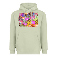 Matcha colourful pumpkin background Heavyweight Hoodie - AdoDesignShop