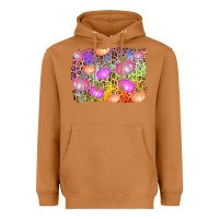 Meerkat colourful pumpkin background Heavyweight Hoodie - AdoDesignShop