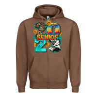 Chestnut senıor 2023 Zipper Hoodie - AdoDesignShop