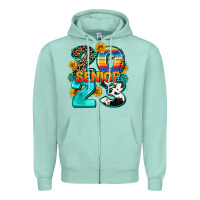 Seafoam senıor 2023 Zipper Hoodie - AdoDesignShop