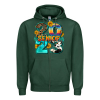 Sports Green senıor 2023 Zipper Hoodie - AdoDesignShop