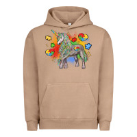 Pigment Burro autism unicorn Urban Hoodie - LillyAllenDesigns