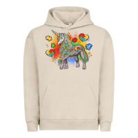 Pigment French Oak autism unicorn Urban Hoodie - LillyAllenDesigns