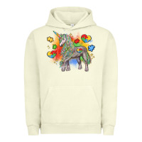 Pigment Pistachio autism unicorn Urban Hoodie - LillyAllenDesigns