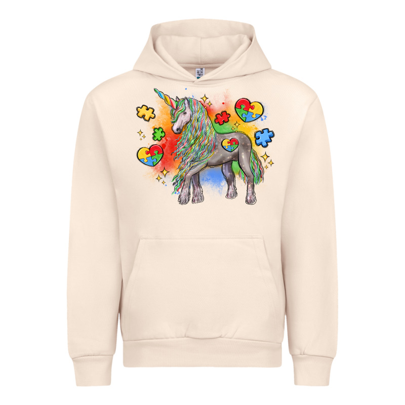 Autism Unicorn Urban Hoodie by LillyAllenDesigns | Teevron