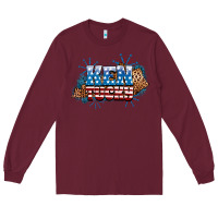 Burgundy Fourth of July Kentucky Long Sleeve Tee - Neo Western