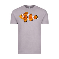 Vintage Zinc clown fish side Vintage Tee - BarkalooDesign