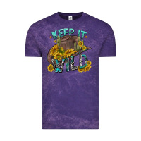 Cloud Purple keep it wild tbw Vintage Tee - texasbilliewilder