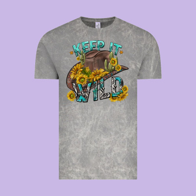 Vintage Tee keep it wild tbw
