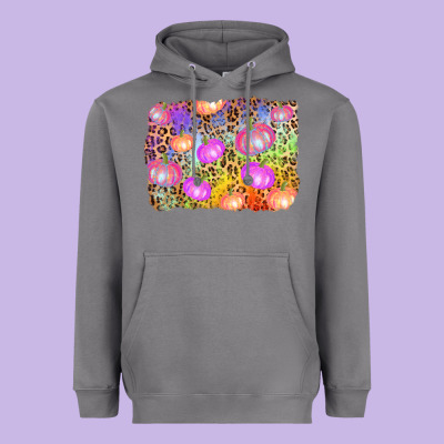 Colourful Pumpkin Background Heavyweight Hoodie Designed By Adodesignshop
