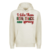 Oatmeal Heather i like them real thick and sprucy Premium Hoodie - MaliasSmallBusiness