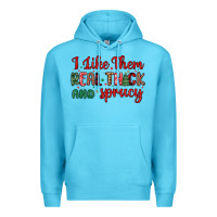 Ocean Blue i like them real thick and sprucy Premium Hoodie - MaliasSmallBusiness