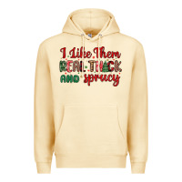Pina Colada i like them real thick and sprucy Premium Hoodie - MaliasSmallBusiness