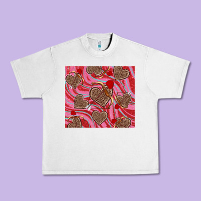 Urban Heavy Tee valentine's day hearts bow and arrow