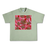 Oil Green valentine's day hearts bow and arrow Urban Heavy Tee - RanaPortraitStore