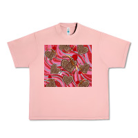 Salmon valentine's day hearts bow and arrow Urban Heavy Tee - RanaPortraitStore