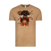 Vintage Camel baseball afro messy bun Vintage Tee - texasbilliewilder