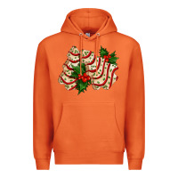 Carrot white christmas tree cake ado Premium Hoodie - AdoDesignShop