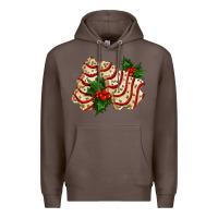 Coffee white christmas tree cake ado Premium Hoodie - AdoDesignShop