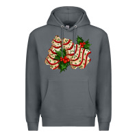 Rock white christmas tree cake ado Premium Hoodie - AdoDesignShop