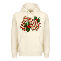 Sandshell white christmas tree cake ado Premium Hoodie - AdoDesignShop