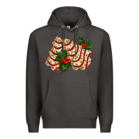Smoke white christmas tree cake ado Premium Hoodie - AdoDesignShop
