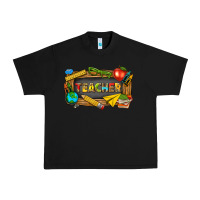 Black teacher Urban Heavy Tee - texasbilliewilder
