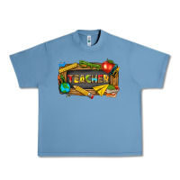 Pebble Blue teacher Urban Heavy Tee - texasbilliewilder