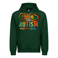 Forest Green autism awareness butterfly infinity symbol Urban Hoodie - LillyAllenDesigns
