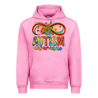 Fuchsia Pink autism awareness butterfly infinity symbol Urban Hoodie - LillyAllenDesigns